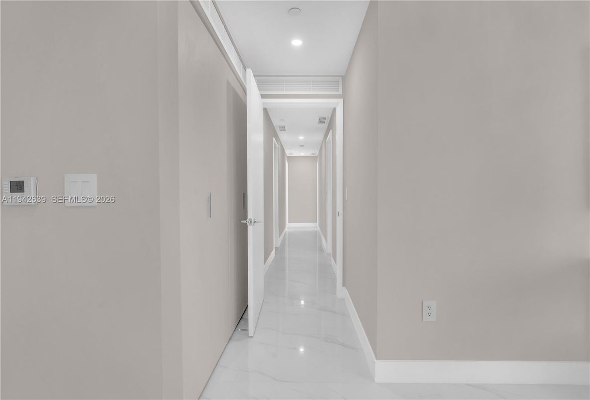 Interior, Marble, Recessed Lighting