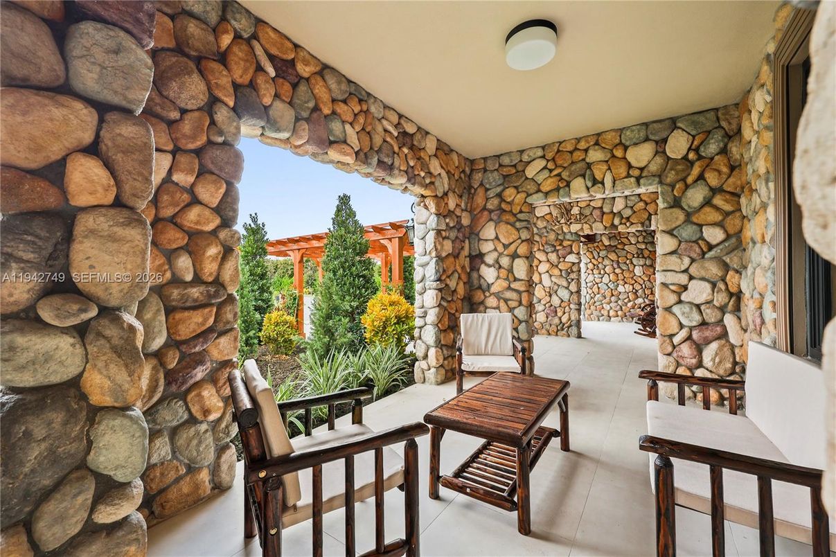 Exterior, Stone Walls