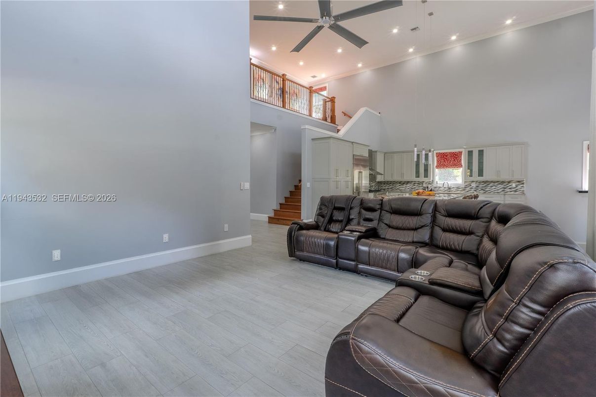 Home Theatre Room, Interior, Living room, Recessed Lighting, Wood Texture Flooring