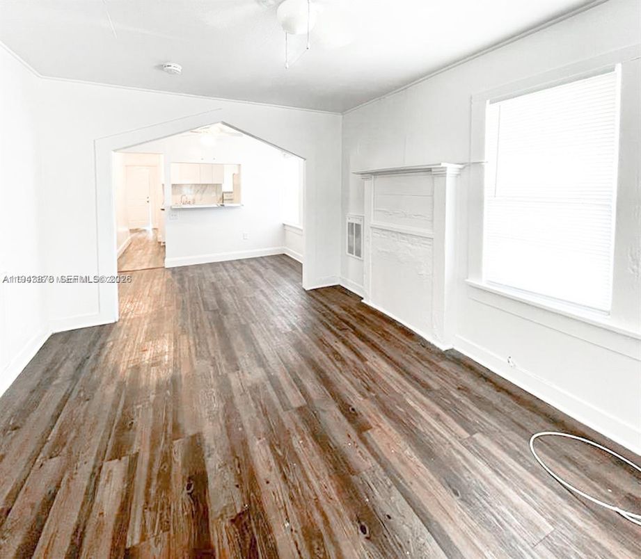 Empty room, Interior, Wood Texture Flooring