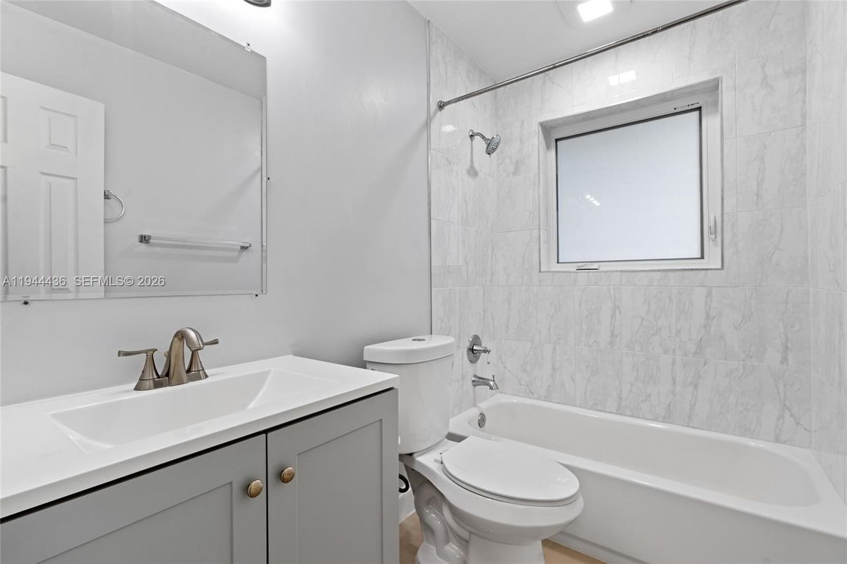 Bathroom, Interior, Marble Walls, Recessed Lighting