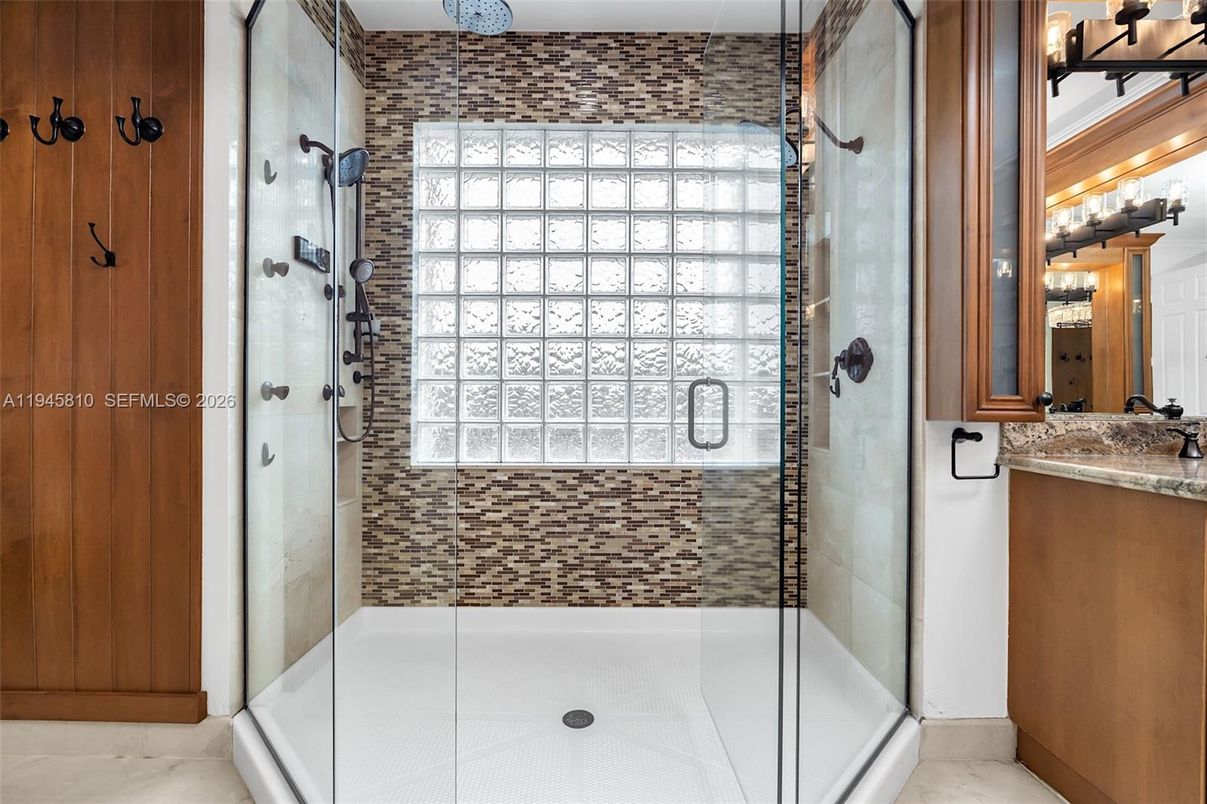 Bathroom, Glass Shower, Interior