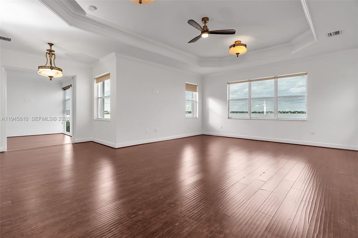 Empty room, Interior, Wood Texture Flooring