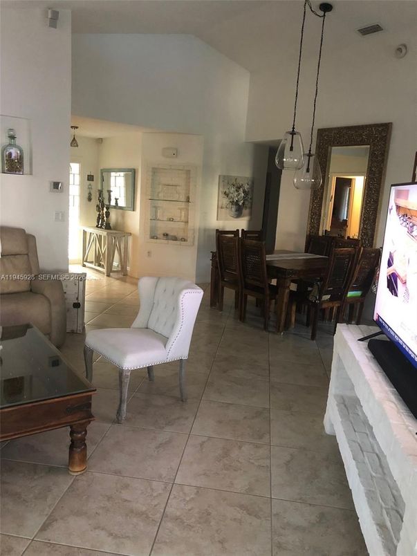Dining room, Interior, Pendant Lights
