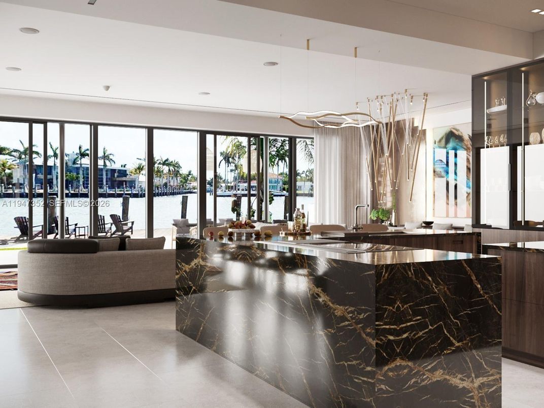 Interior, Living room, Pendant Lights, Recessed Lighting, Water