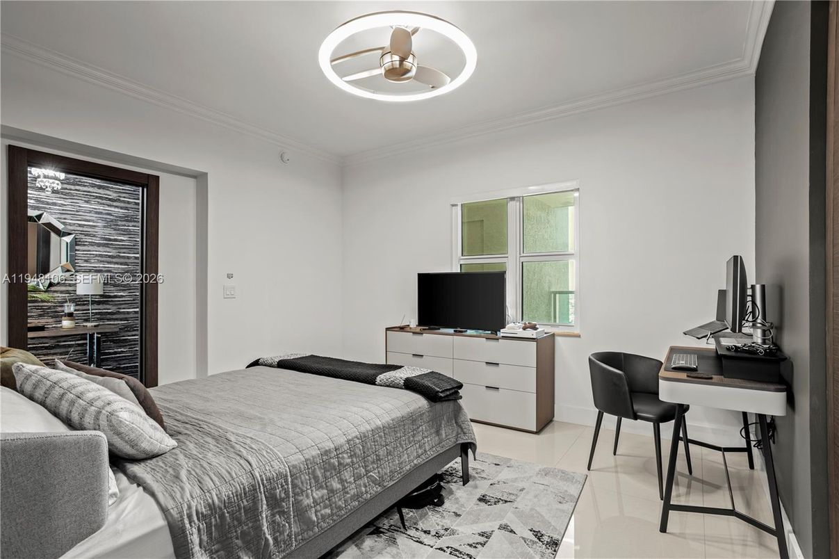 Bedroom, Home Office, Interior