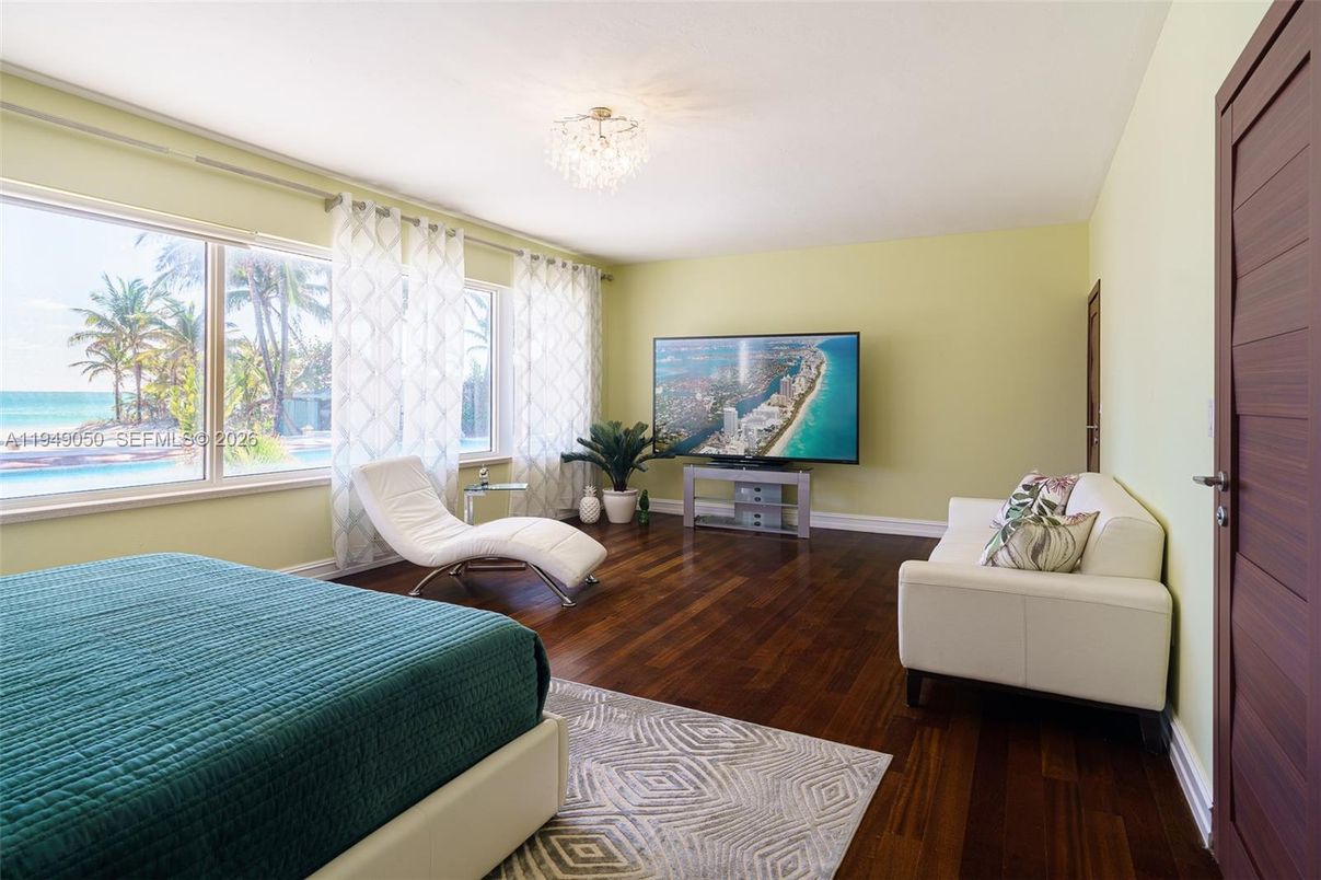 Bedroom, Interior, Water, Wood Texture Flooring