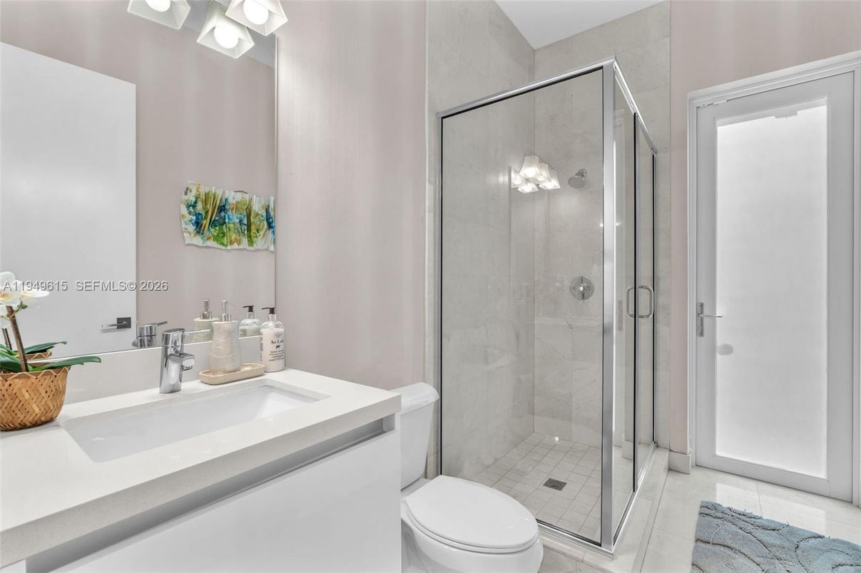 Bathroom, Glass Shower, Interior