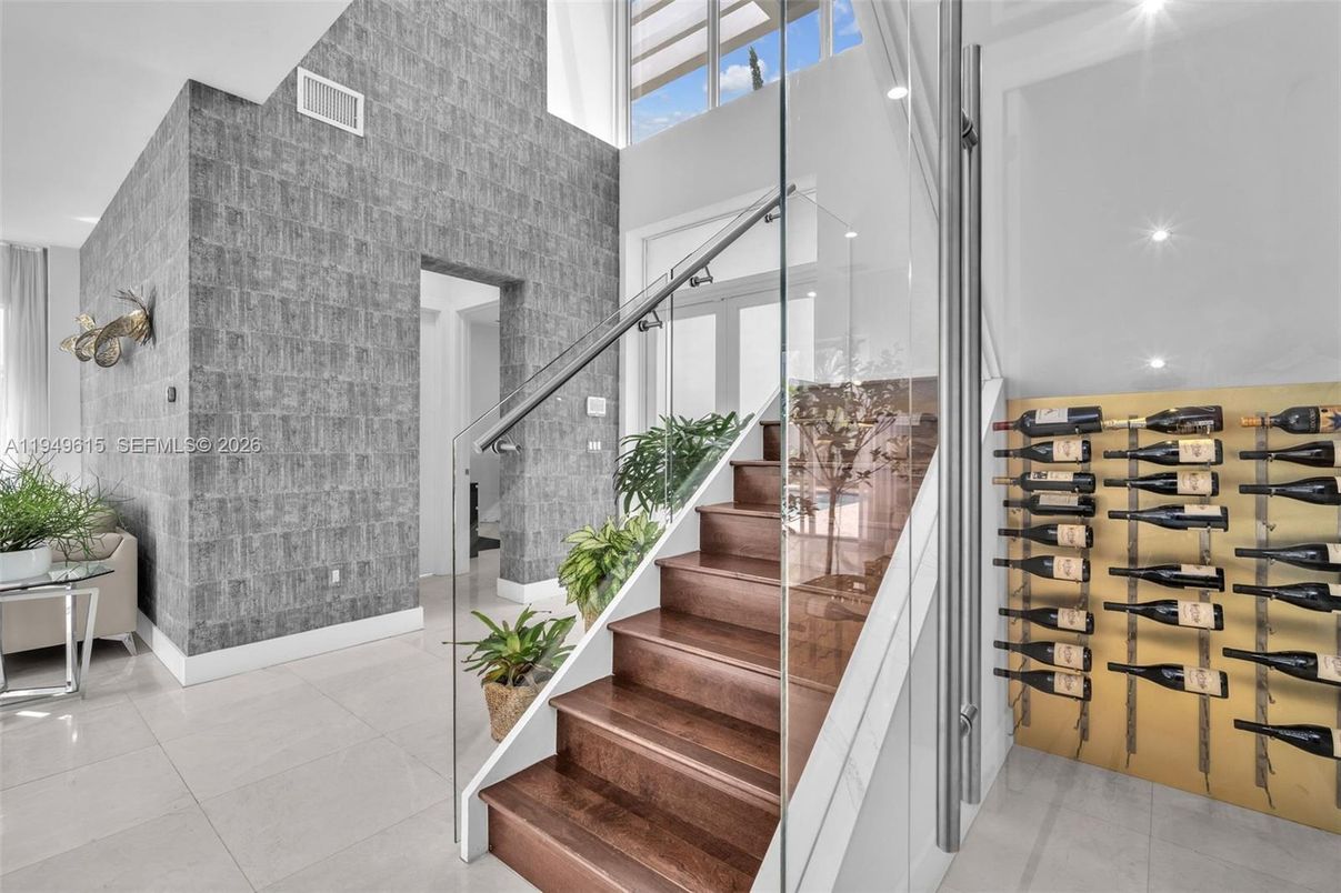 Interior, Recessed Lighting, Wine Storage