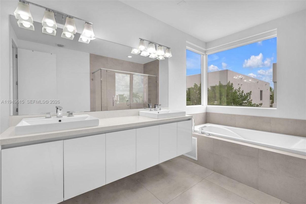 Bathroom, Dual Sink Vanities, Interior