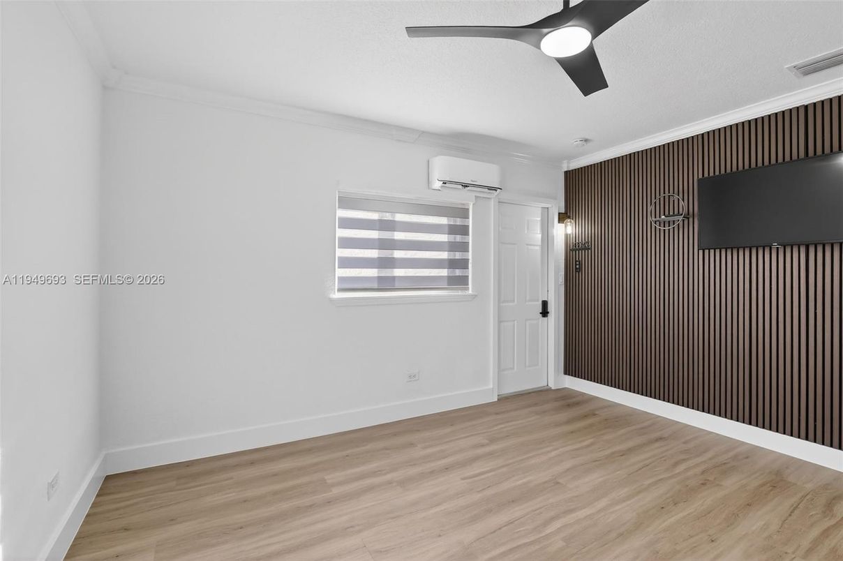 Empty room, Interior, Wood Texture Flooring