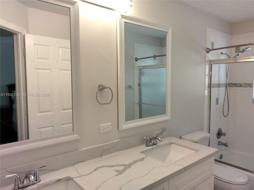 Bathroom, Dual Sink Vanities, Glass Shower, Interior
