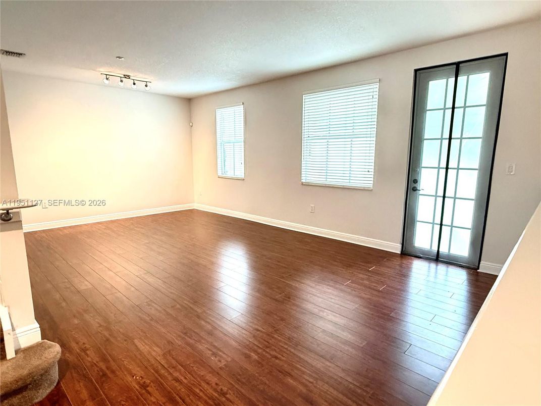 Empty room, Interior, Wood Texture Flooring
