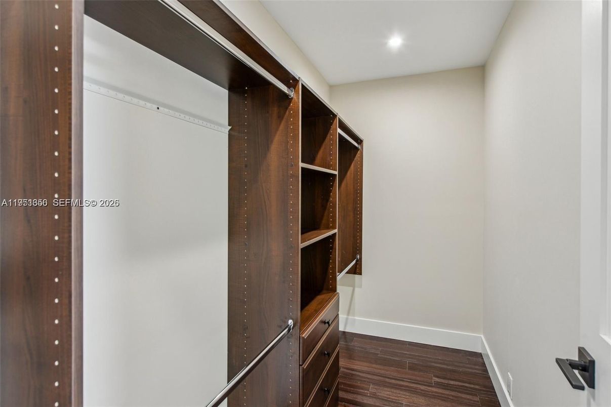 Interior, Recessed Lighting, Walk-in Closets, Wood Texture Flooring