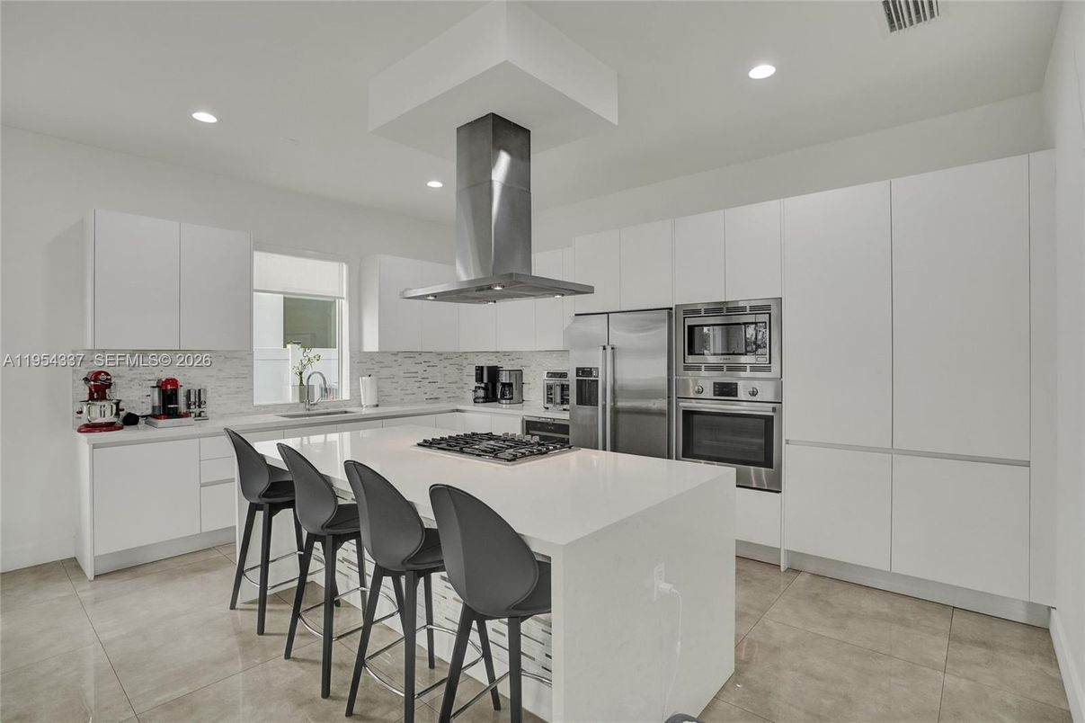 Interior, Kitchen, Recessed Lighting, Stainless Steel Appliances