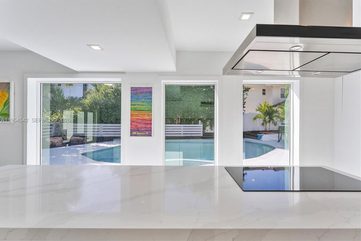 Interior, Pool, Recessed Lighting