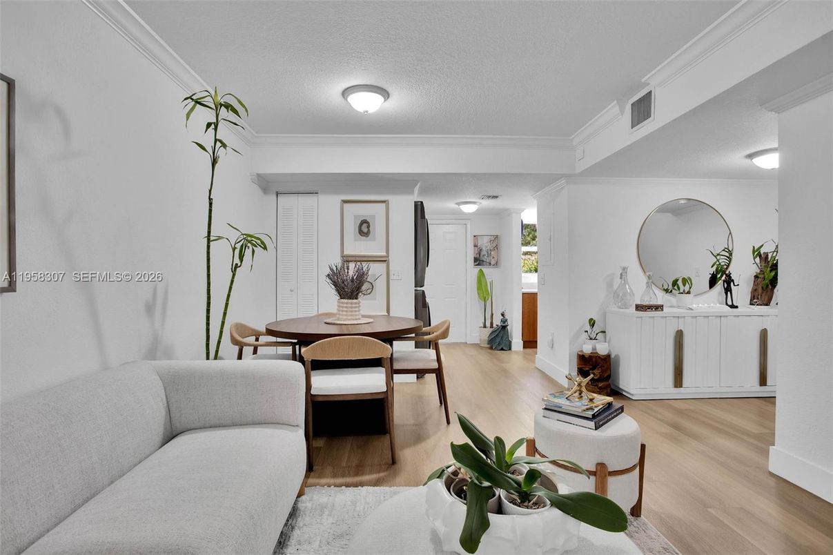 Dining room, Interior, Wood Texture Flooring