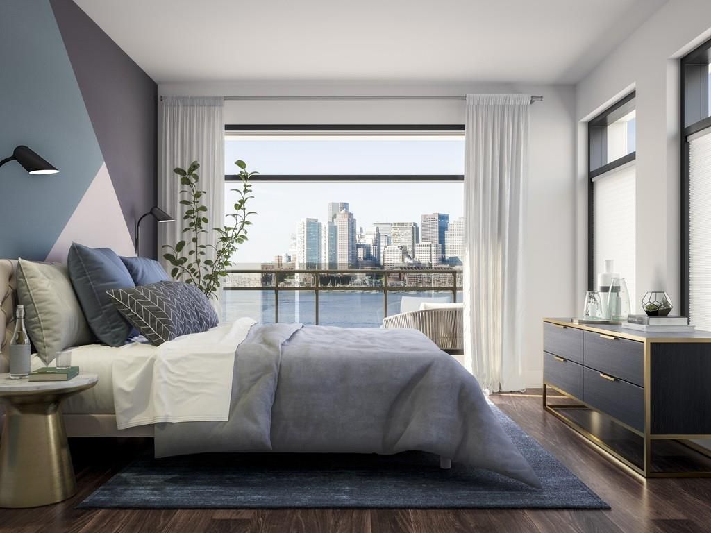 Bedroom, Interior, Water, Wood Texture Flooring
