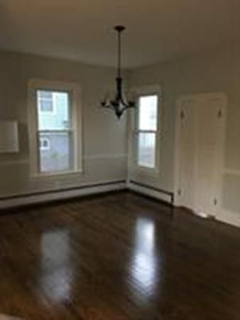Chandelier, Empty room, Interior, Wood Texture Flooring