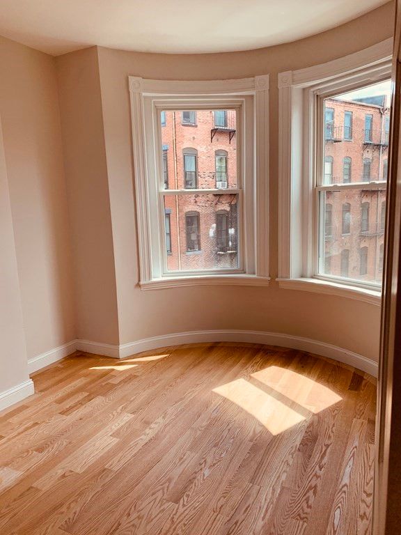 Empty room, Interior, Wood Texture Flooring
