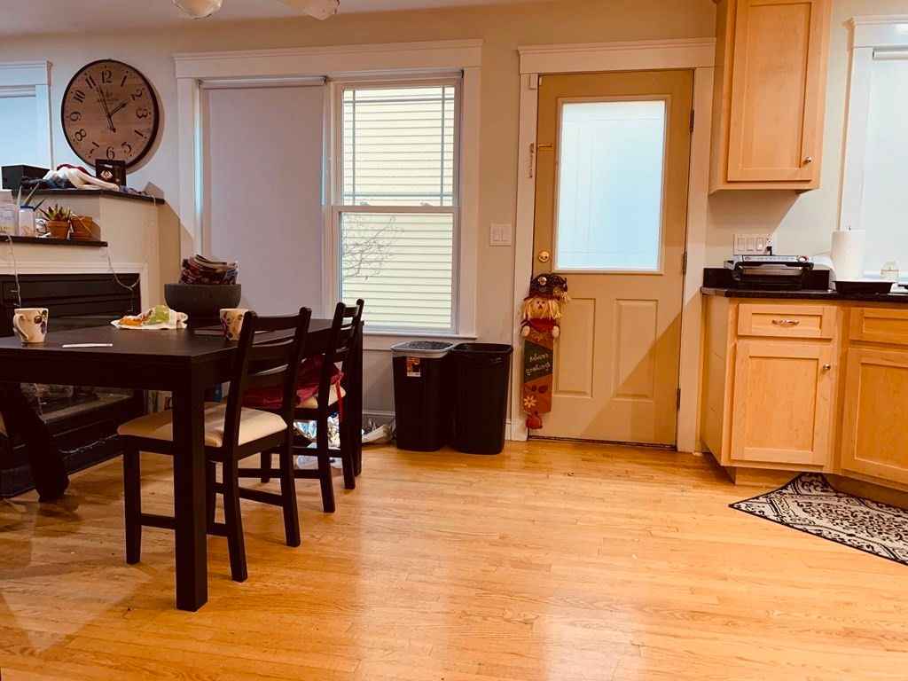 Dining room, Interior, Wood Texture Flooring
