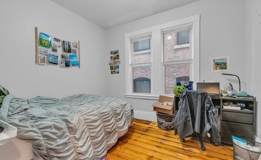 Bedroom, Home Office, Interior, Wood Texture Flooring