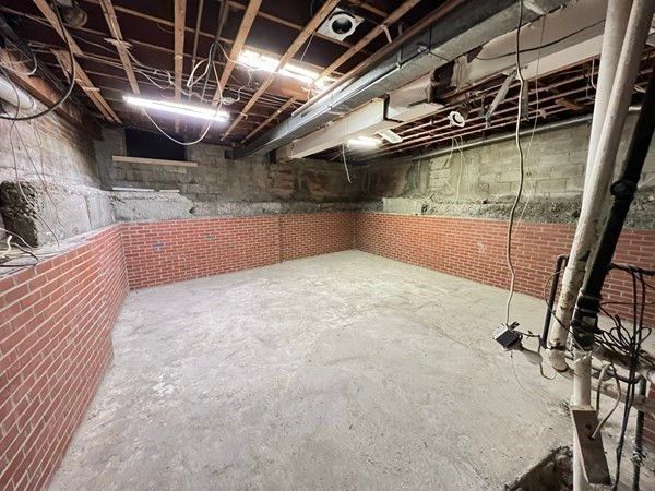 Interior, Stone Walls