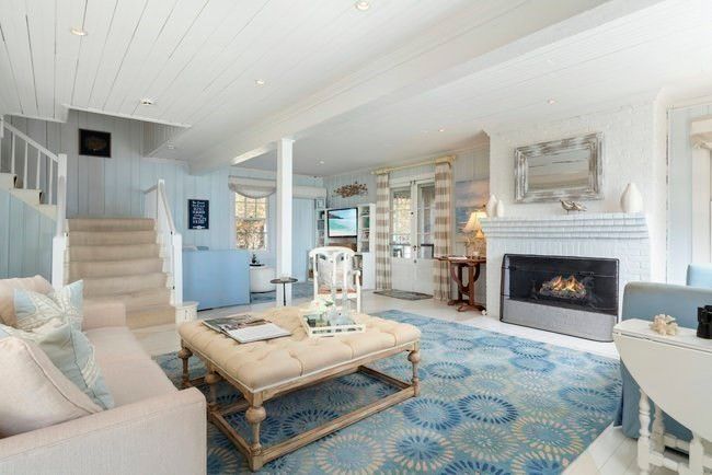 Fireplace, Interior, Living room, Recessed Lighting