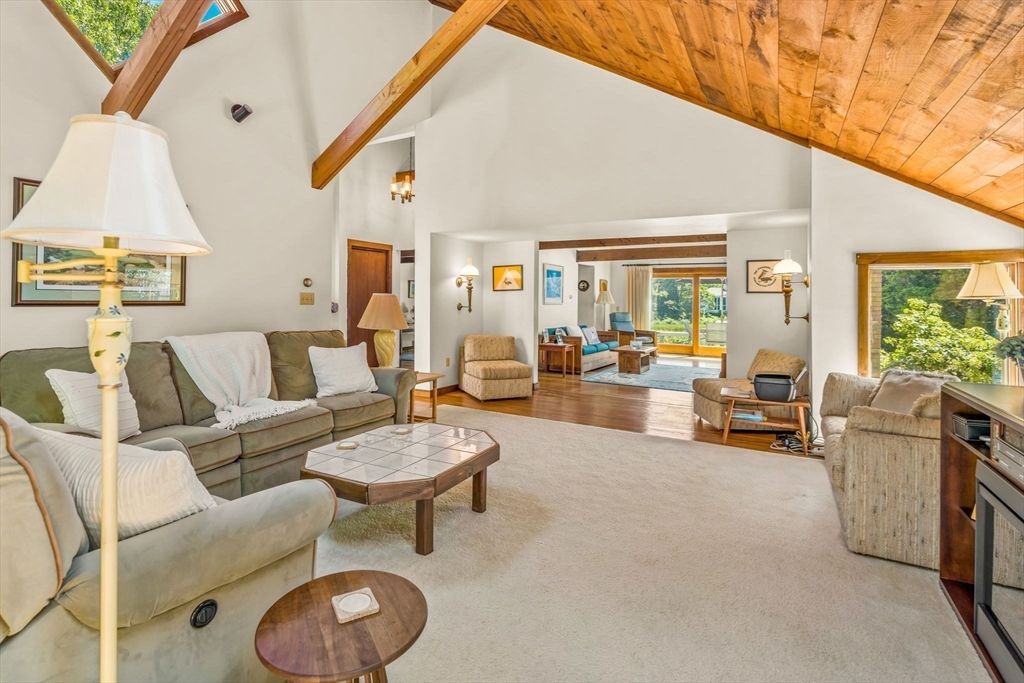 Interior, Living room, Wooden Beams, Wooden Ceilings, Wood Texture Flooring