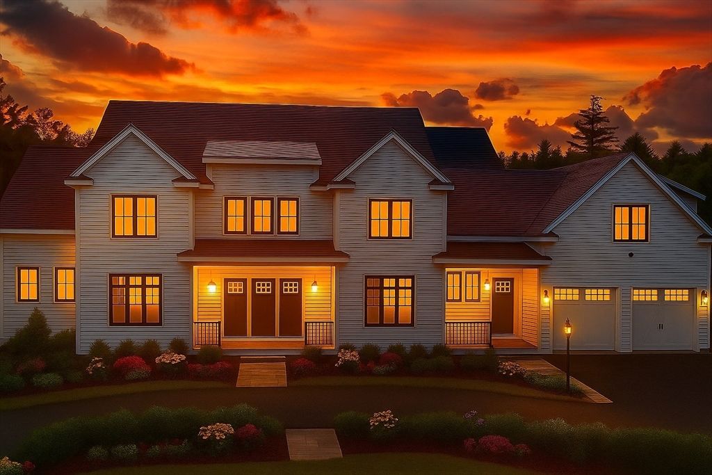 Attached, Exterior, Facade, Farmhouse