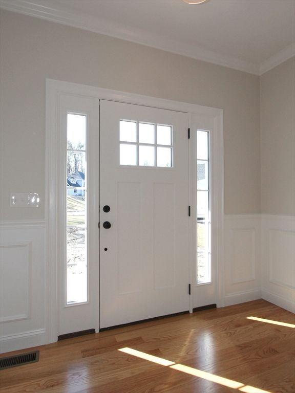 Empty room, Interior, Wood Texture Flooring