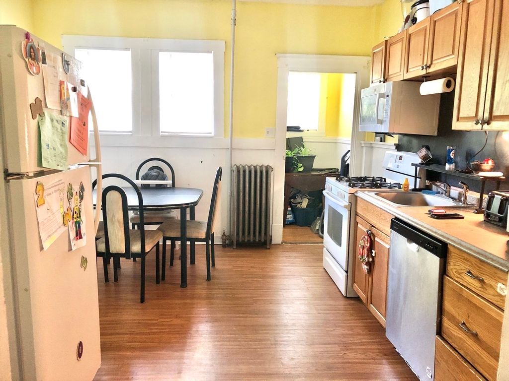 Dining room, Interior, Kitchen, Wood Texture Flooring