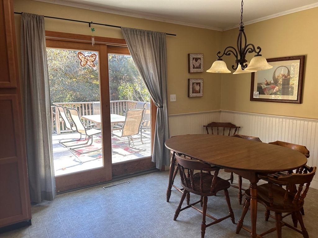 Chandelier, Dining room, Interior