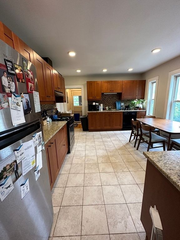 Dining room, Interior, Kitchen, Recessed Lighting
