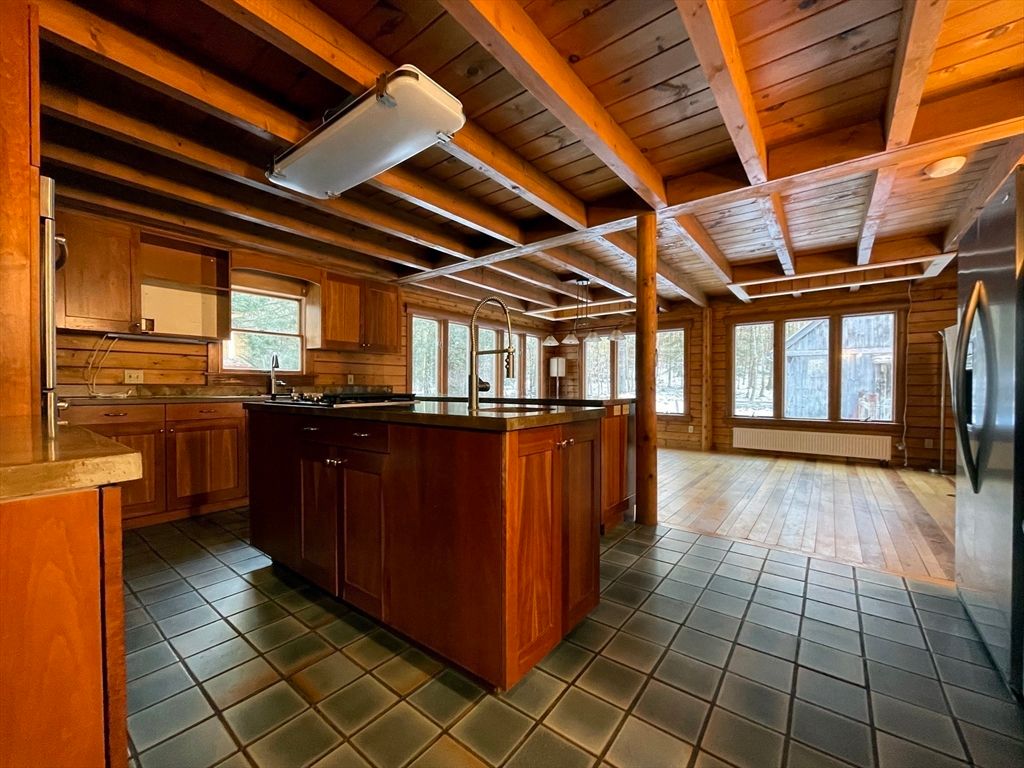 Interior, Kitchen, Wooden Beams, Wooden Ceilings, Wood Texture Flooring, Wooden Walls