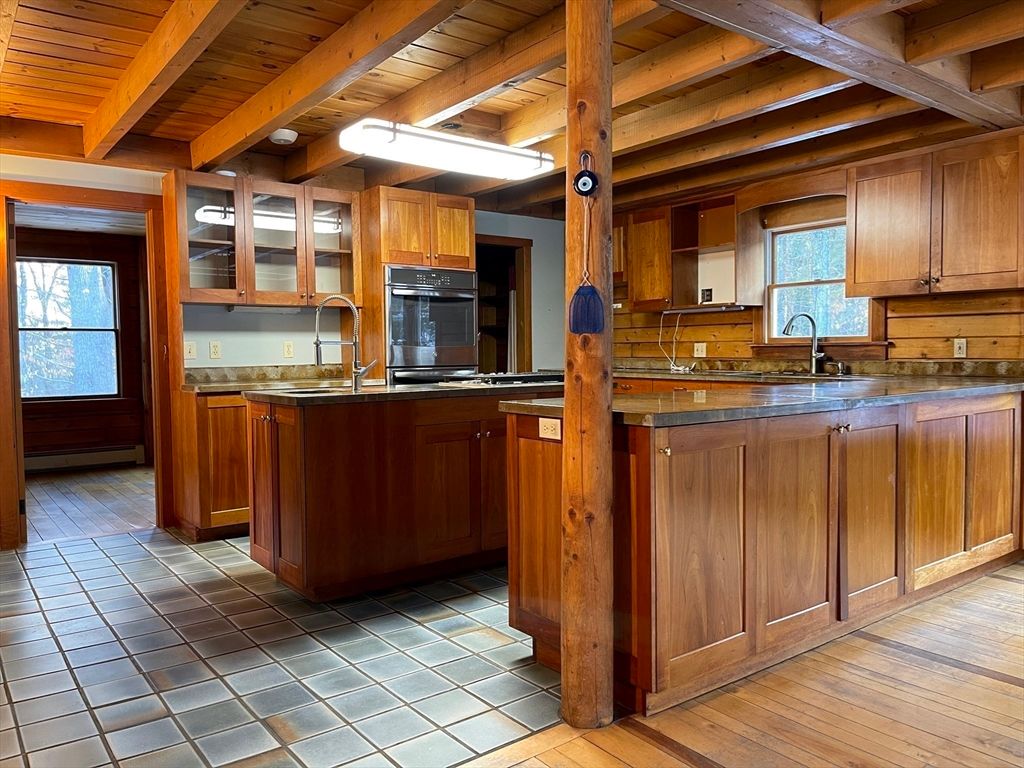 Interior, Kitchen, Wooden Beams, Wooden Ceilings, Wood Texture Flooring