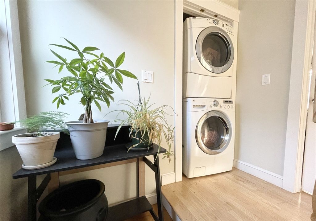 Interior, Utility Closets, Washer, Wood Texture Flooring