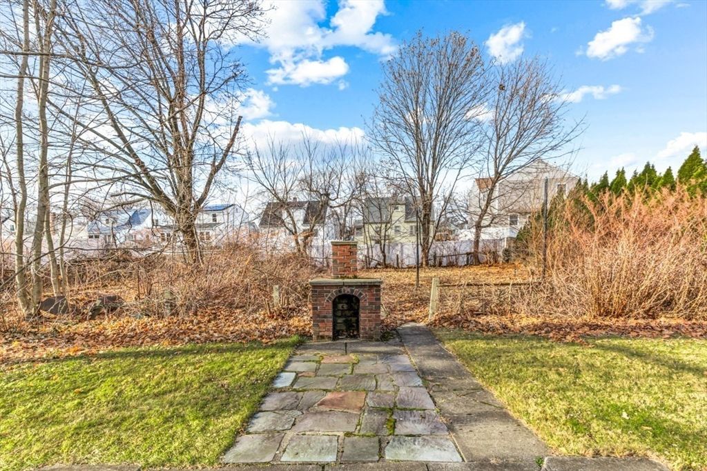 Backyard, Exterior, Fireplace