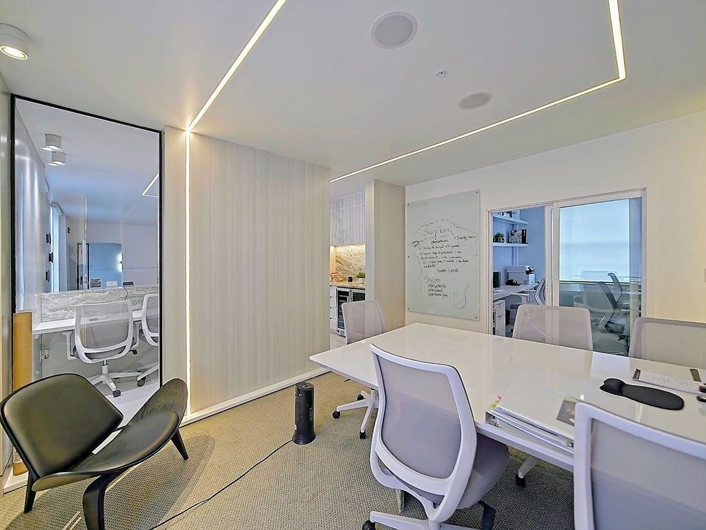 Home Office, Interior, Recessed Lighting