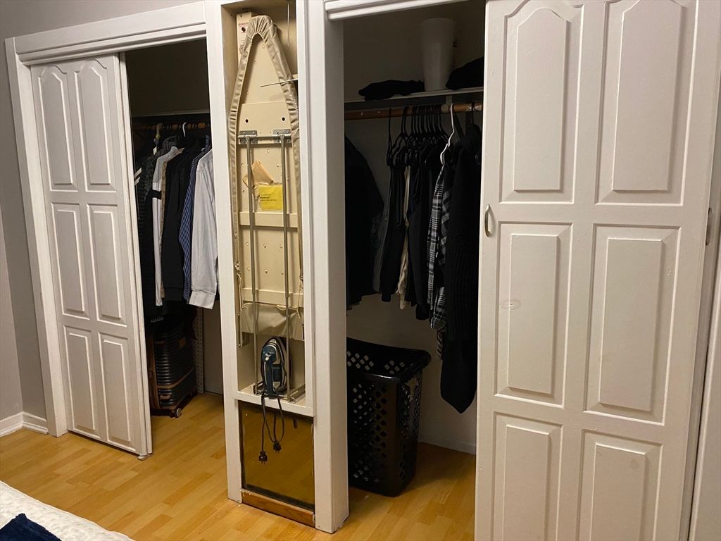 Interior, Walk-in Closets, Wood Texture Flooring