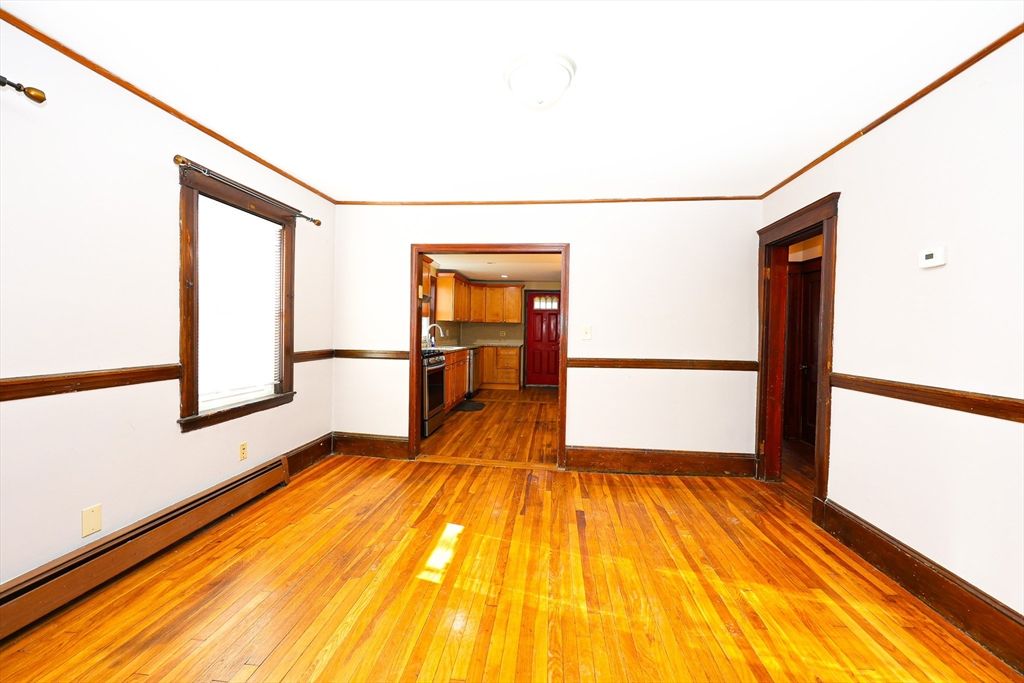 Empty room, Interior, Kitchen, Wood Texture Flooring