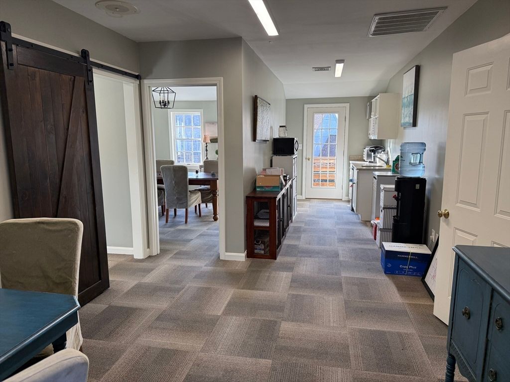 Dining room, Interior, Kitchen, Recessed Lighting