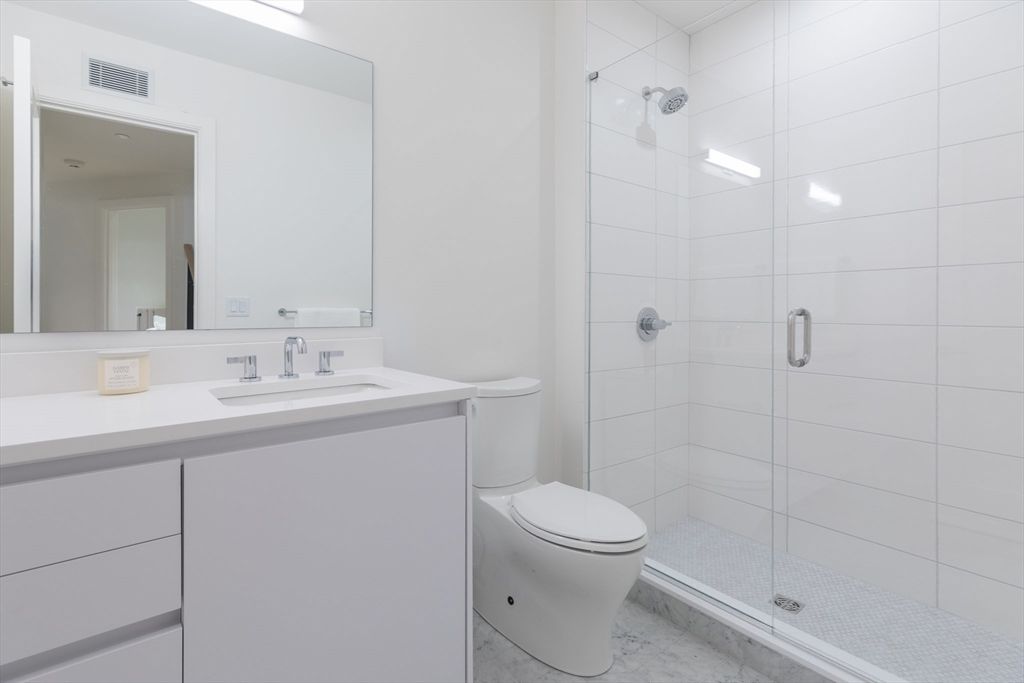 Bathroom, Glass Shower, Interior