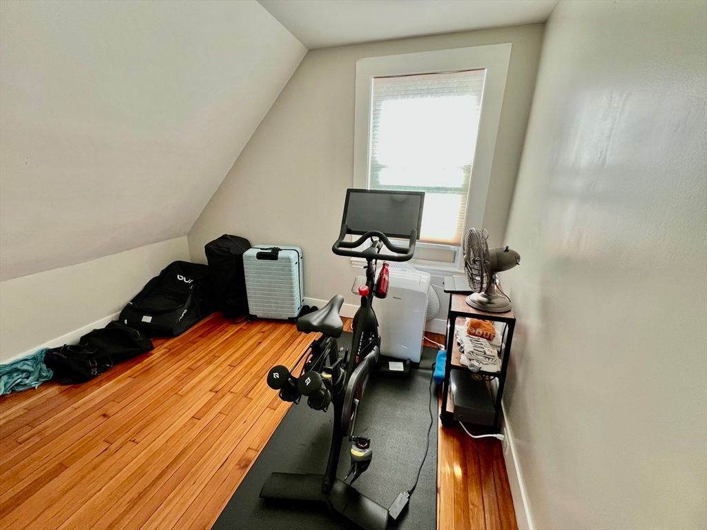 Fitness Equipment, Interior, Wood Texture Flooring
