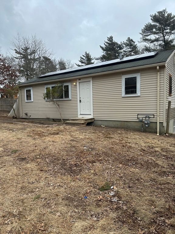 Backyard, Exterior, Solar Panels