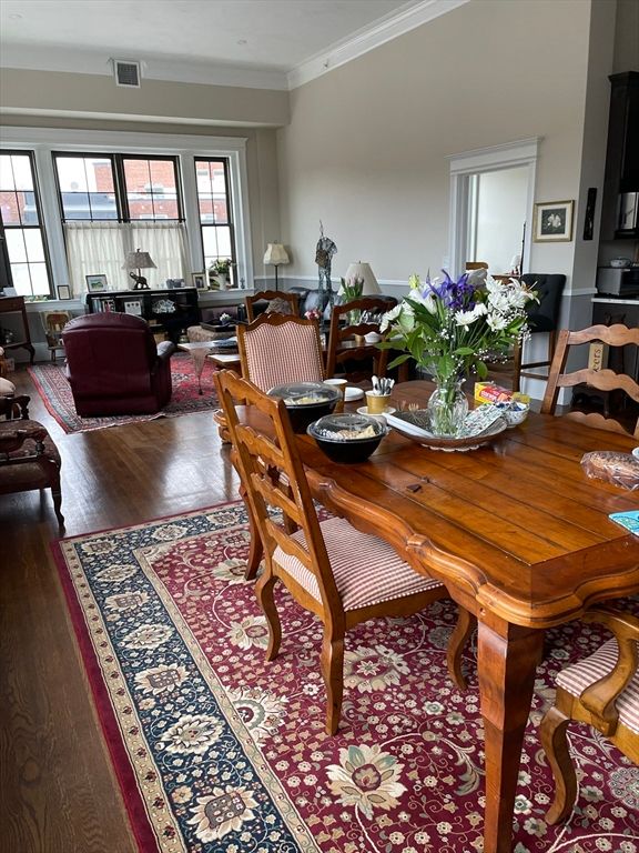 Dining room, Interior, Living room, Wood Texture Flooring