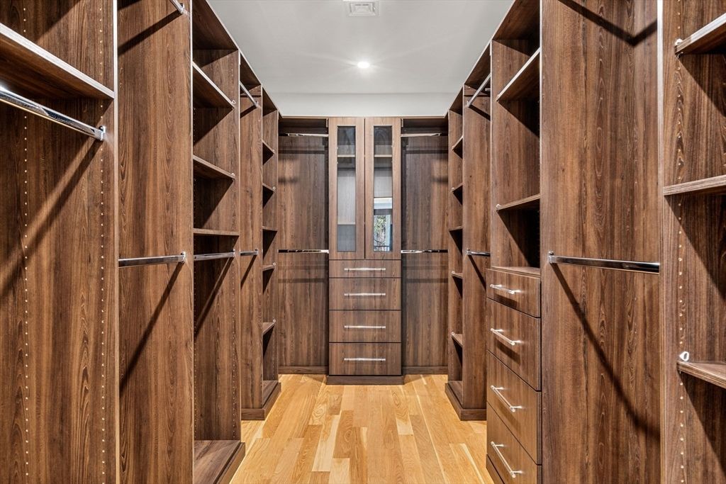 Interior, Recessed Lighting, Walk-in Closets, Wood Texture Flooring
