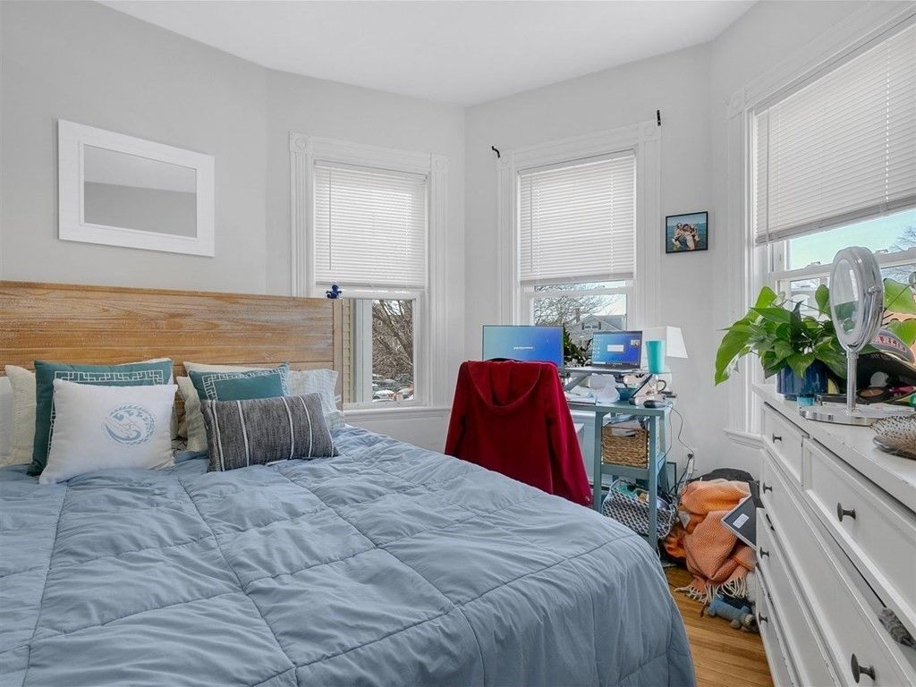 Bedroom, Home Office, Interior, Wood Texture Flooring