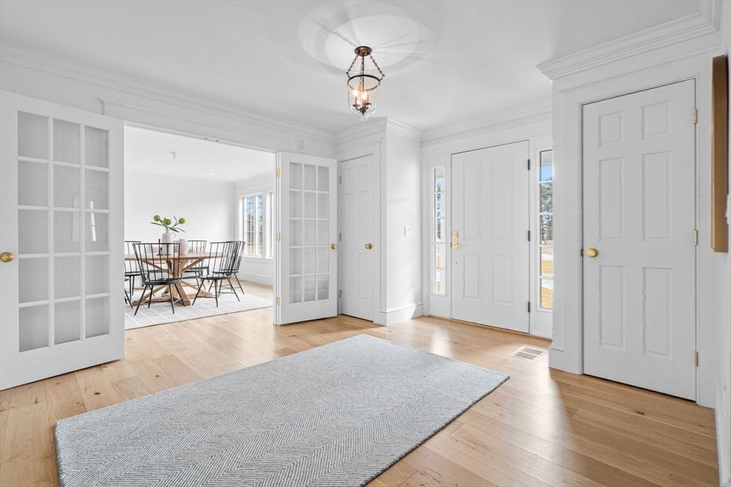 Dining room, Interior, Wood Texture Flooring