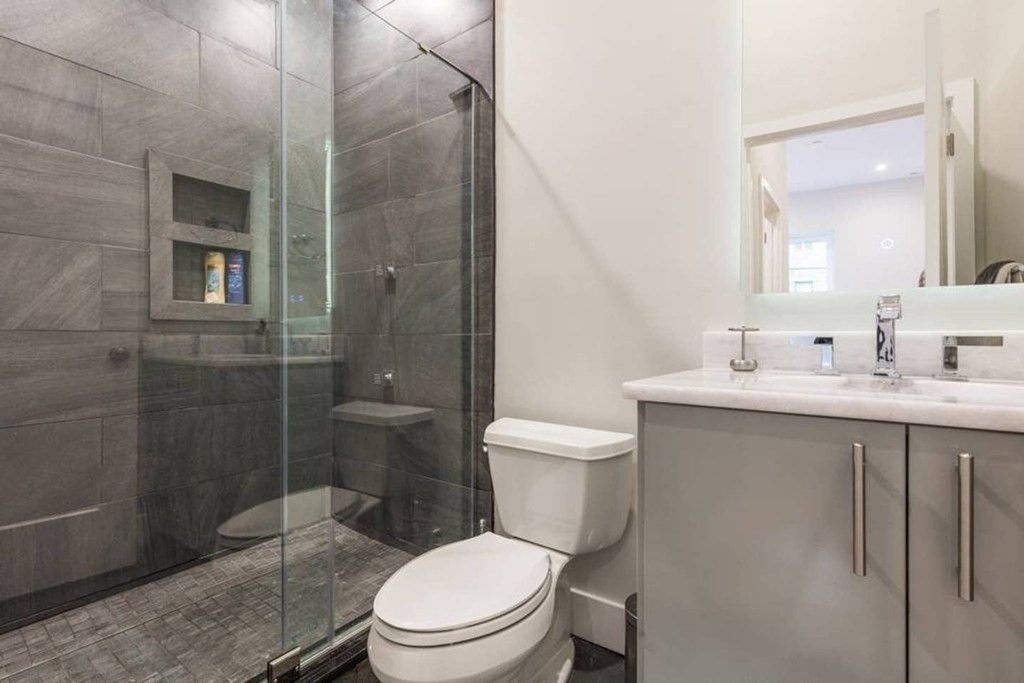 Interior, Kitchen, Living room, Recessed Lighting, Stainless Steel Appliances, Wood Texture Flooring